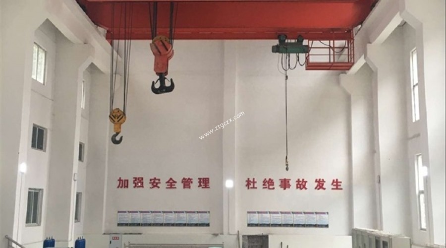 毛家塘電站主廠(chǎng)房照片